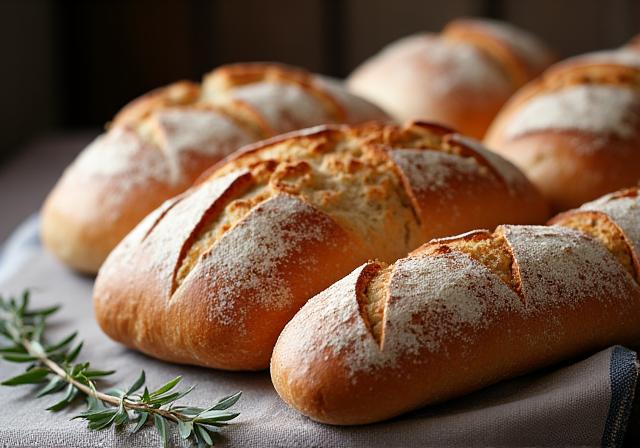 Assortiment de pains artisanaux frais de chez Ciel & Sol