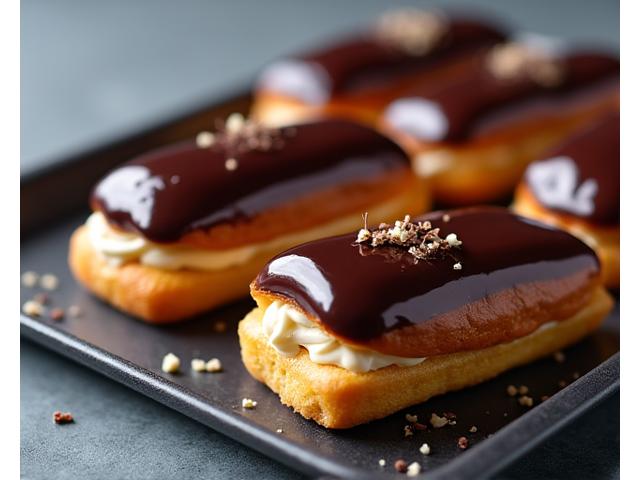 Éclairs au chocolat faits maison chez Ciel & Sol