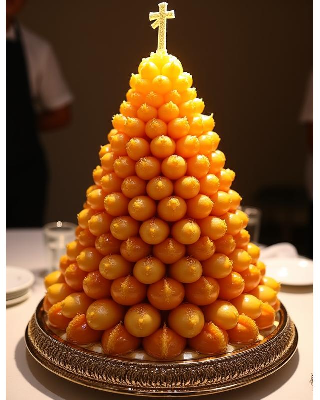 Pièces montées et croquembouches élégants pour célébrations